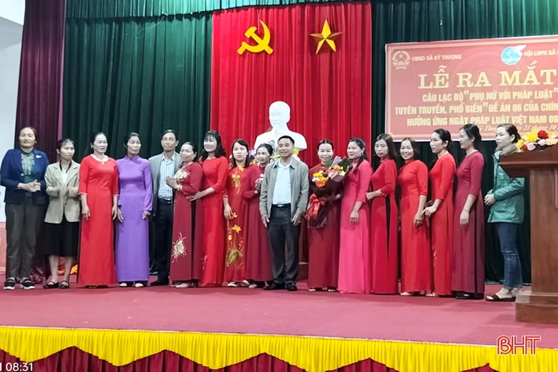 1.420 hội viên phụ nữ ở Hà Tĩnh tham gia tuyên truyền pháp luật