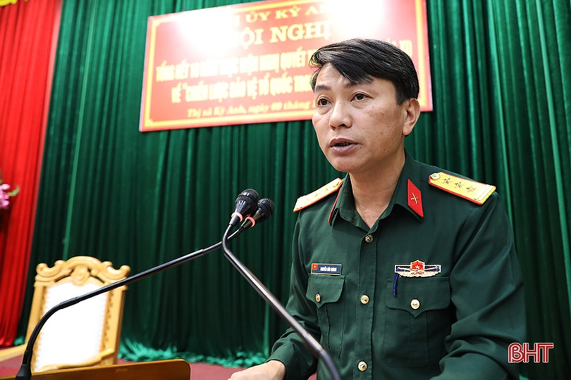 Phát huy sức mạnh tổng hợp, đảm bảo QP-AN ở đô thị phía Nam Hà Tĩnh