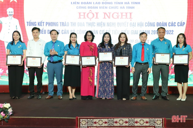 Tiếp tục đẩy mạnh phong trào thi đua yêu nước trong Công đoàn Viên chức Hà Tĩnh