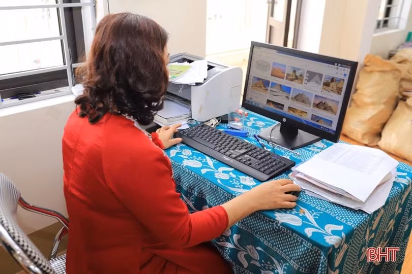 Cô giáo miền núi Hà Tĩnh có duyên” đào tạo học sinh giỏi