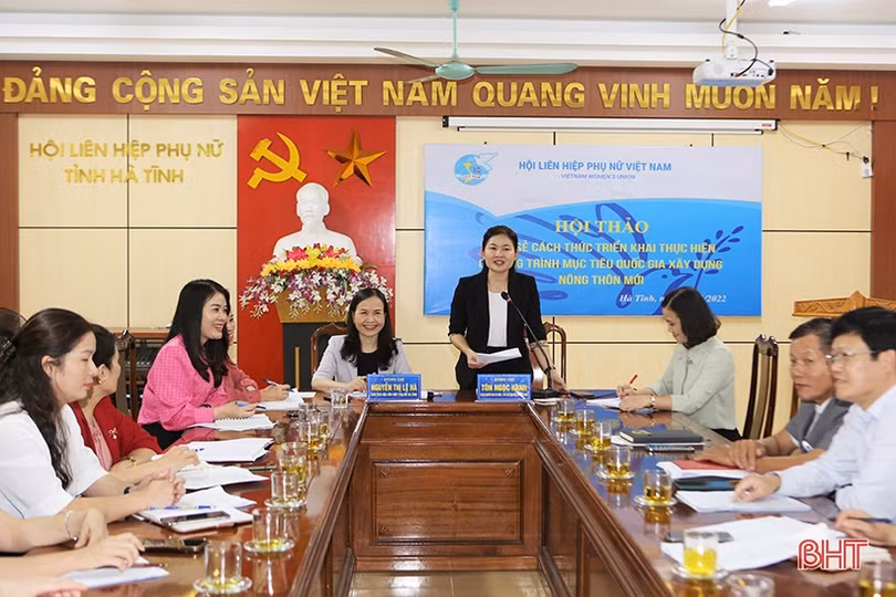 Hội LHPN các cấp ở Hà Tĩnh cần tiếp tục phát huy vai trò trong xây dựng nông thôn mới