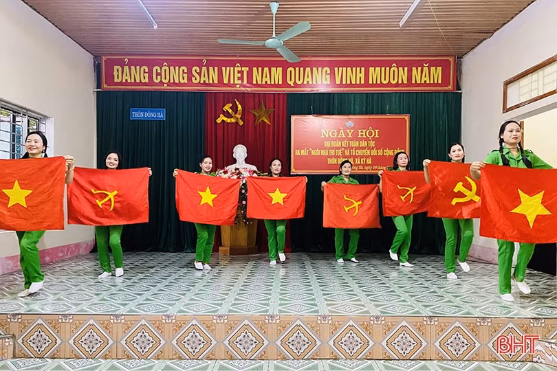 Náo nức ngày hội đoàn kết tại Hà Tĩnh