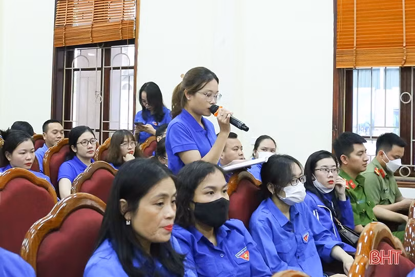 Bí thư Thành ủy Hà Tĩnh mong muốn thanh niên ra sức cống hiến nhiều hơn, xung kích đi đầu trong các phong trào