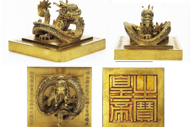 Tiếp tục hoãn đấu giá Ấn vàng của vua Minh Mạng