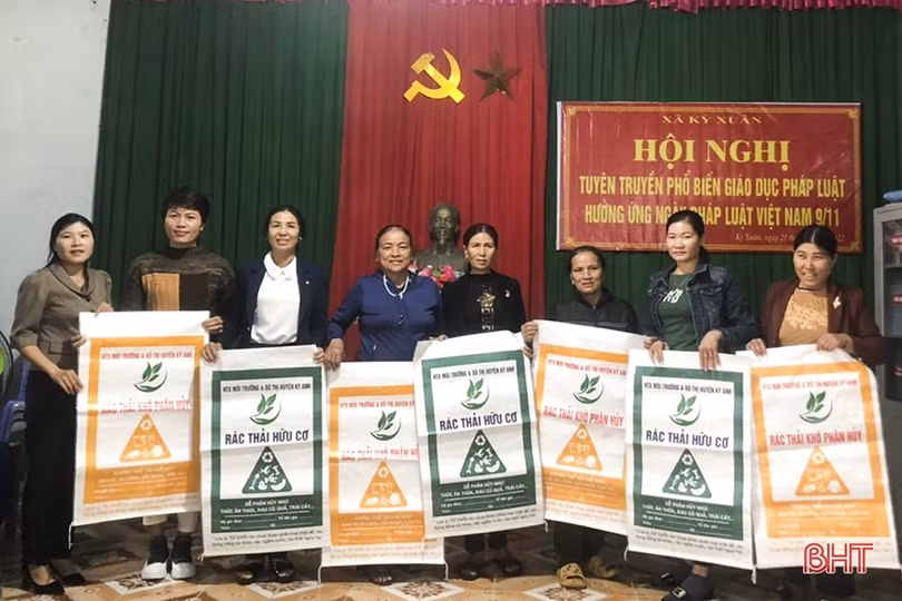 1.420 hội viên phụ nữ ở Hà Tĩnh tham gia tuyên truyền pháp luật