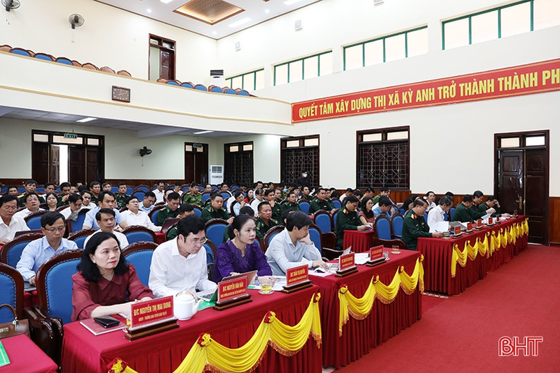 Phát huy sức mạnh tổng hợp, đảm bảo QP-AN ở đô thị phía Nam Hà Tĩnh