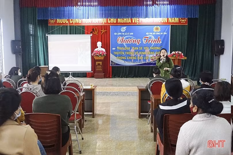 1.420 hội viên phụ nữ ở Hà Tĩnh tham gia tuyên truyền pháp luật
