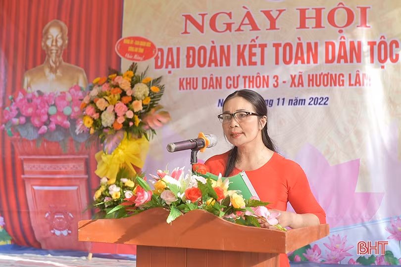 Lãnh đạo tỉnh chung vui ngày hội đoàn kết tại Thạch Hà, Hương Khê