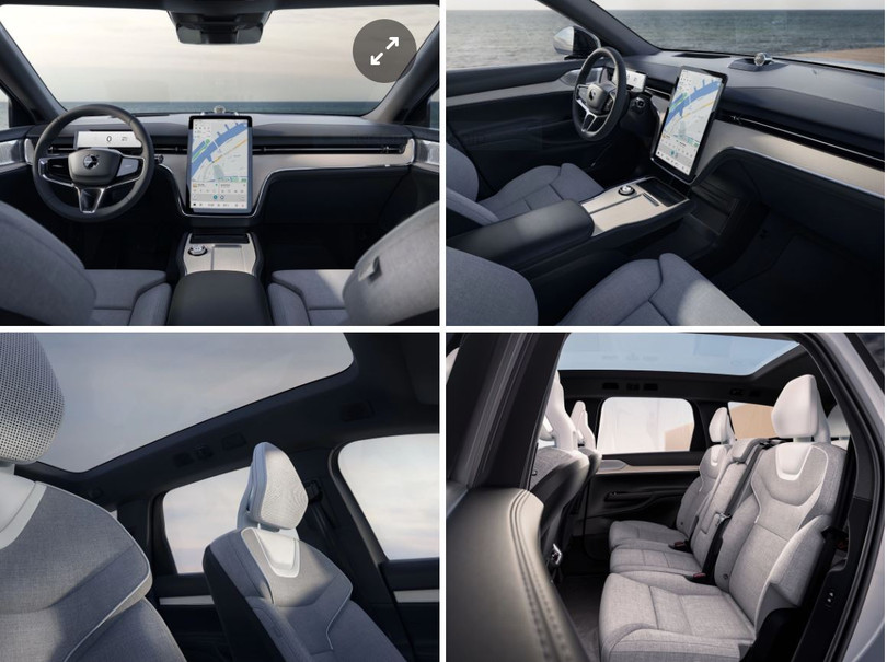 Xe điện 7 chỗ Volvo EX90 2024 ra mắt với công nghệ tự lái cấp độ 3