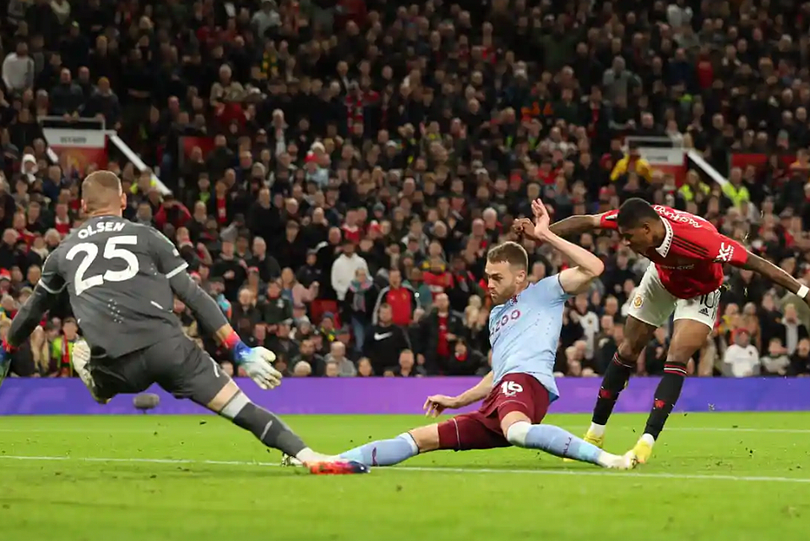 Man Utd thắng đậm Aston Villa khi vắng Ronaldo