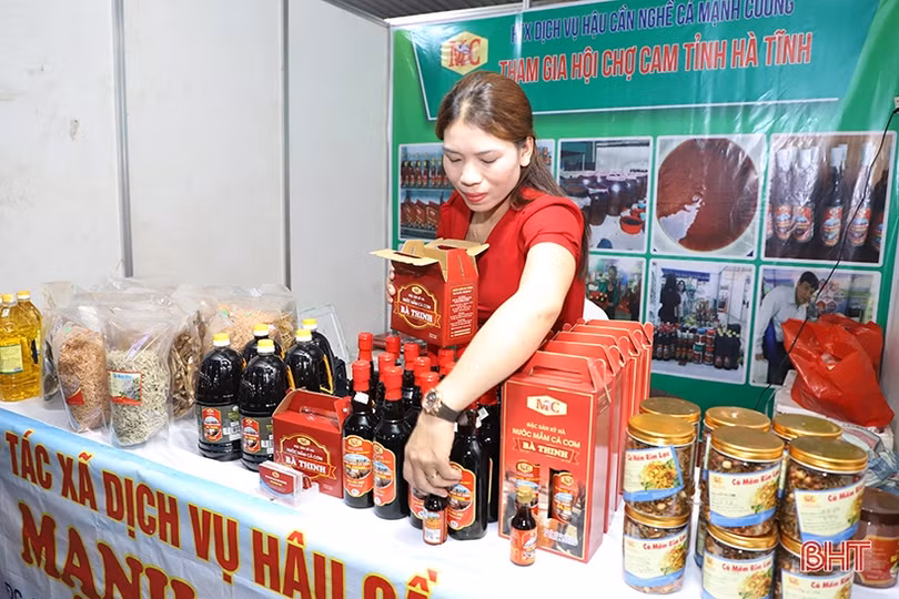 Tuần lễ sản phẩm tiêu biểu Hà Tĩnh tại Hà Nội: Cầu nối tiêu thụ quy mô lớn