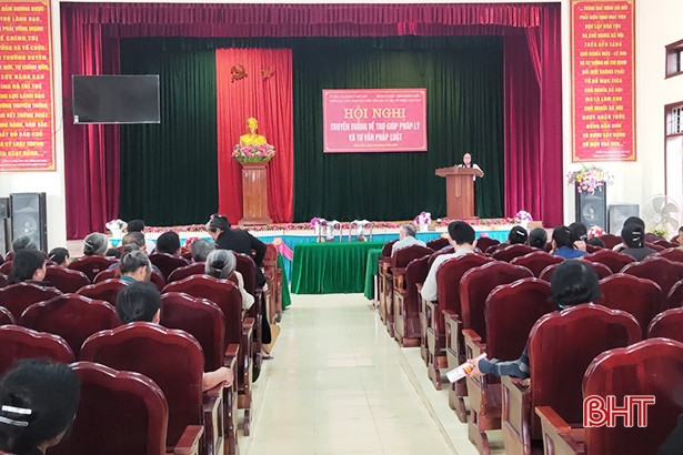 Trợ giúp pháp lý, tư vấn pháp luật cho người dân TP Hà Tĩnh