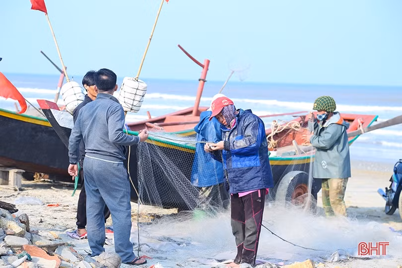 Ngư dân Hà Tĩnh trúng đậm “lộc” biển những ngày đầu vụ cá Bắc