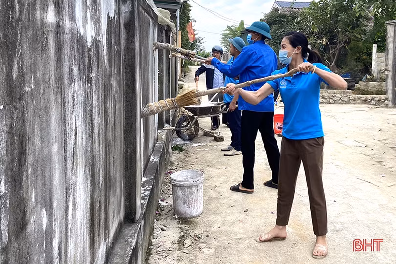 Tuổi trẻ Hà Tĩnh đồng loạt ra quân tình nguyện mùa Đông - Xuân tình nguyện