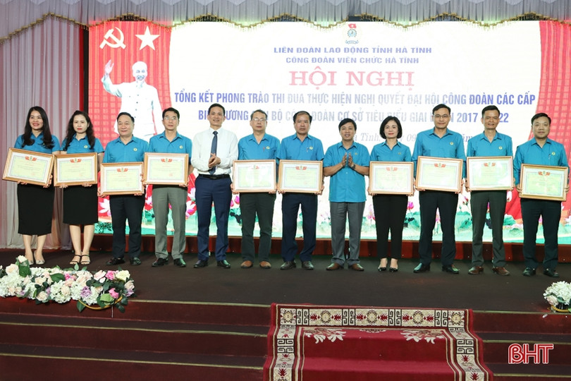 Tiếp tục đẩy mạnh phong trào thi đua yêu nước trong Công đoàn Viên chức Hà Tĩnh