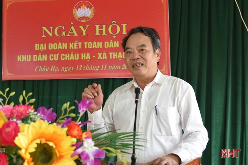 Người dân Lộc Hà, TX Hồng Lĩnh vui ngày hội đại đoàn kết