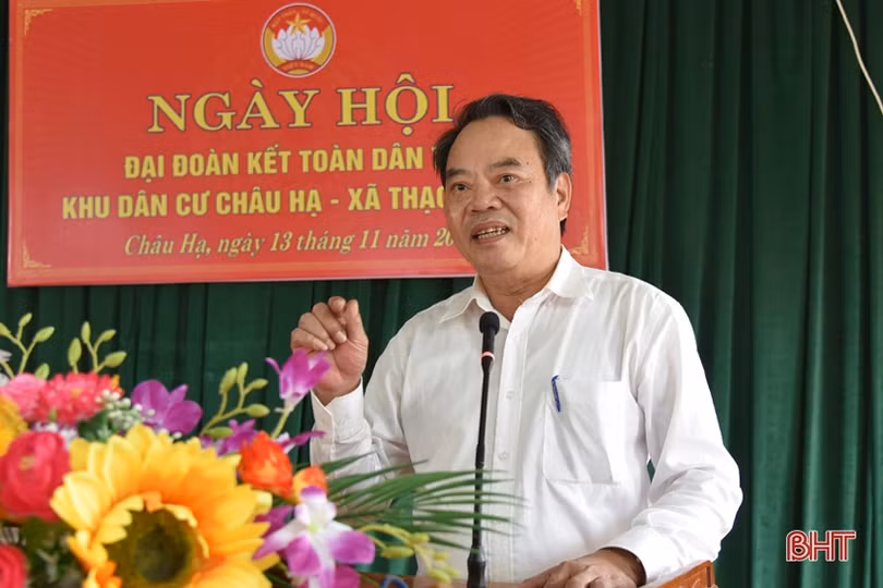 Người dân Lộc Hà, TX Hồng Lĩnh vui ngày hội đại đoàn kết