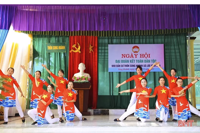 Thể thao, văn nghệ thắt chặt tình đoàn kết của người dân Hà Tĩnh