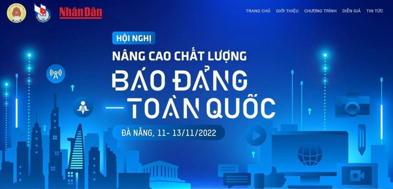 Ngày 12/11, Hội nghị “Nâng cao chất lượng báo Đảng toàn quốc” diễn ra tại Đà Nẵng