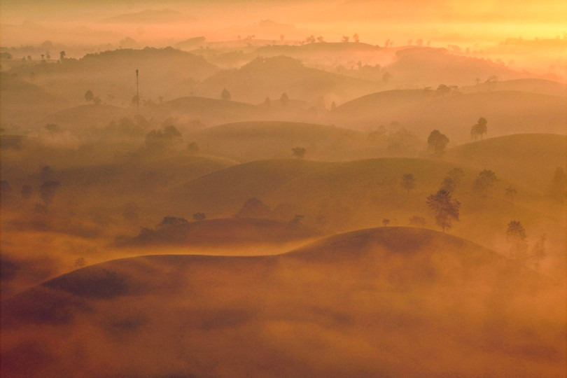 Lạc bước chốn tiên cảnh tuyệt đẹp tại đồi chè Long Cốc