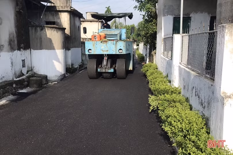 Xã phấn đấu về đích NTM nâng cao của Can Lộc đầu tư gần 18 tỷ đồng hoàn thành các tiêu chí