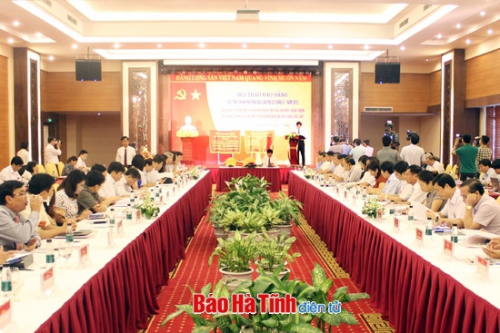 Báo Đảng địa phương tích cực tuyên truyền đại hội Đảng các cấp ảnh 1