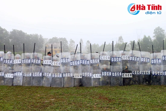 canh sat co dong dam bao san sang chien dau moi tinh huong