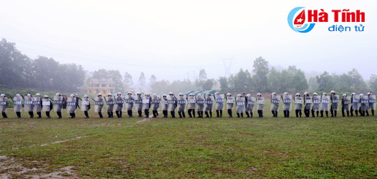 canh sat co dong dam bao san sang chien dau moi tinh huong