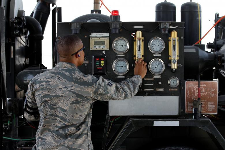 may bay tiep nhien lieu kc 10 extender cua khong quan my