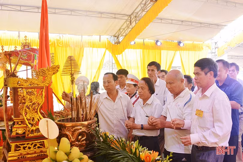 Thành kính Đại lễ giỗ Quốc Tổ Hùng Vương trên đất Ngàn Hống - Hà Tĩnh