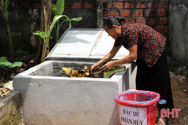 Cách làm hay trong xử lý rác thải ở Kỳ Phong