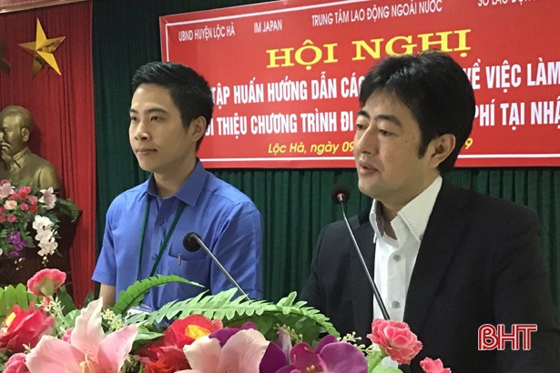 Lộc Hà hướng dẫn các chương trình làm việc miễn phí tại Nhật Bản