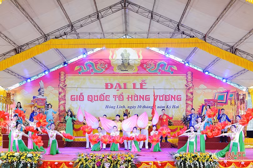 Thành kính Đại lễ giỗ Quốc Tổ Hùng Vương trên đất Ngàn Hống - Hà Tĩnh