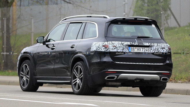 Mercedes-Benz GLS-Class 2020 mới lộ ảnh thực tế trước ngày ra mắt