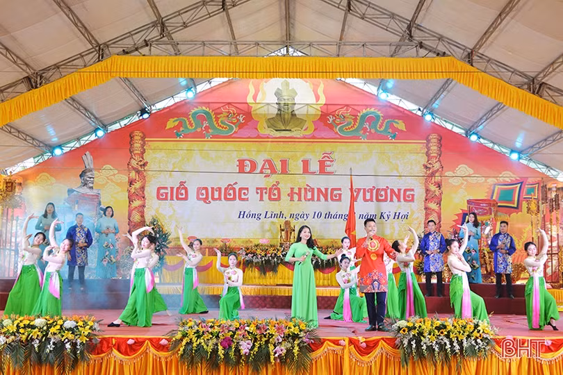 Thành kính Đại lễ giỗ Quốc Tổ Hùng Vương trên đất Ngàn Hống - Hà Tĩnh
