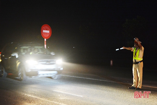 Thị xã Hồng Lĩnh mạnh tay xử lý vi phạm nồng độ cồn