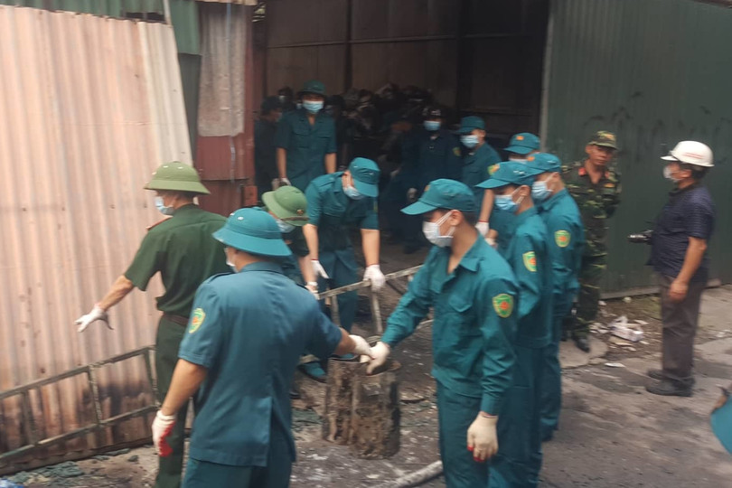 Cháy lớn ở Hà Nội, 8 người chết và mất tích