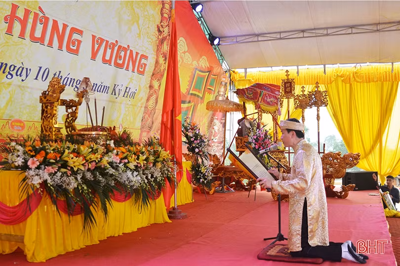 Thành kính Đại lễ giỗ Quốc Tổ Hùng Vương trên đất Ngàn Hống - Hà Tĩnh