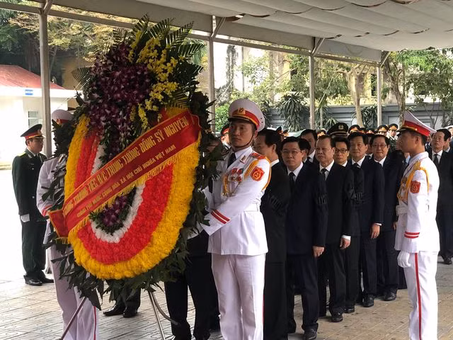 Lãnh đạo Đảng, Nhà nước dâng hương viếng Trung tướng Đồng Sỹ Nguyên