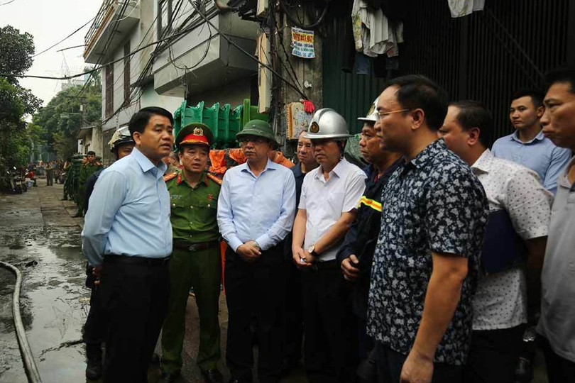 Cháy lớn ở Hà Nội, 8 người chết và mất tích
