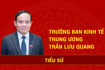  [Infographic] Tiểu sử tân Trưởng Ban Kinh tế Trung ương Trần Lưu Quang 