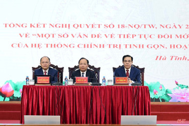 Tỉnh ủy Hà Tĩnh tổng kết Nghị quyết 18 của BCH Trung ương Đảng
