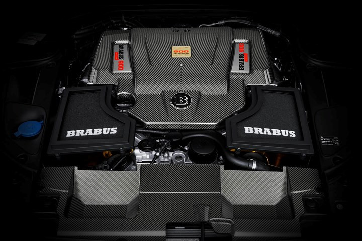 hinh anh sieu sedan brabus mercedes maybach s650 cong suat 900 ma luc