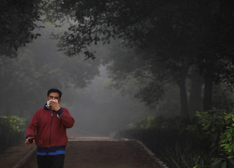 photo khoi mu doc hai bua vay thu do new delhi an do