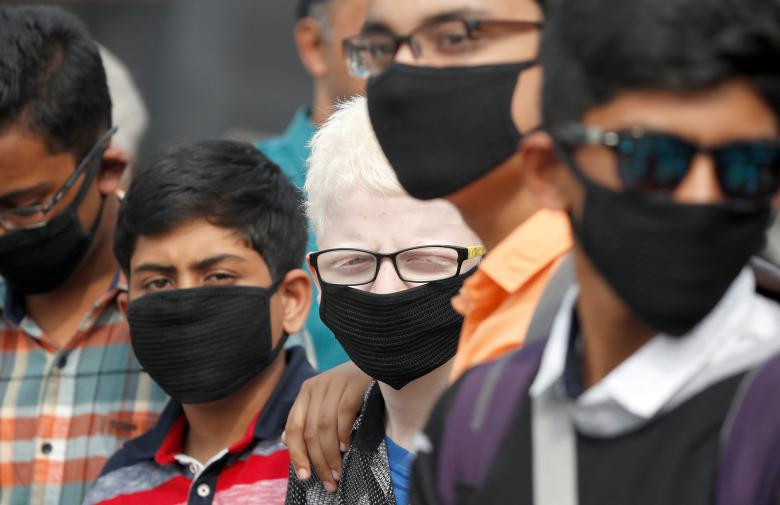 photo khoi mu doc hai bua vay thu do new delhi an do