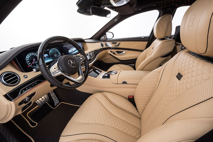 hinh anh sieu sedan brabus mercedes maybach s650 cong suat 900 ma luc