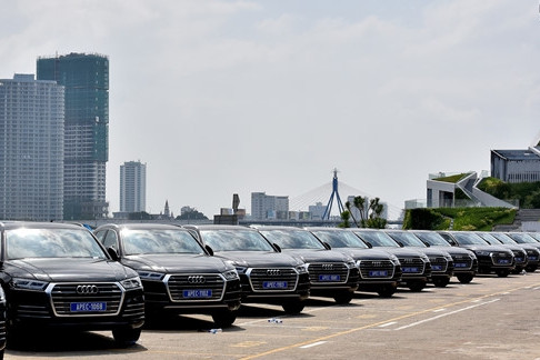 hon mot nua xe audi phuc vu apec da duoc ban