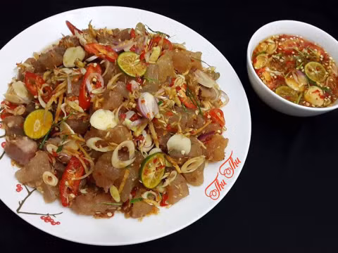 vo lam gan bo ngam kieu thai gion ngon dam bao chong se me tit