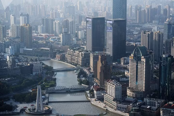 choang ngop truoc ve dep hien dai cua sieu thanh pho thuong hai