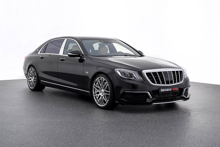 hinh anh sieu sedan brabus mercedes maybach s650 cong suat 900 ma luc